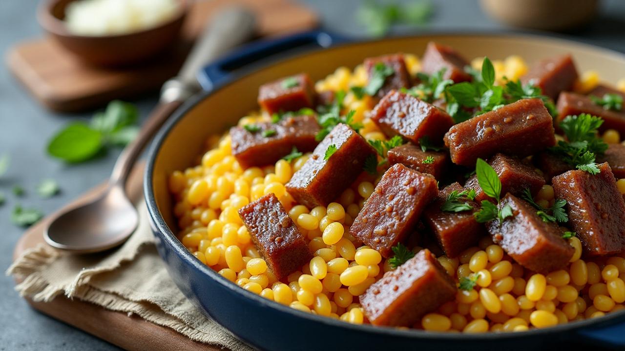 Гречка с тушенкой по армейски: сытное и простое блюдо