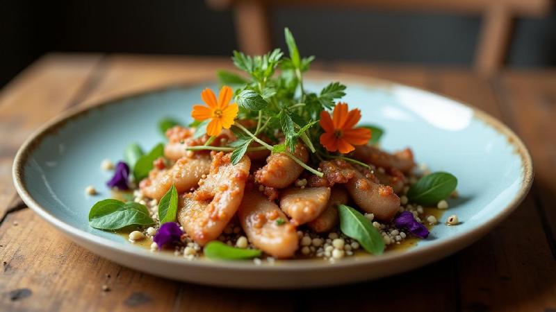 Хе из свиных ушей: оригинальное блюдо для любителей острых вкусов