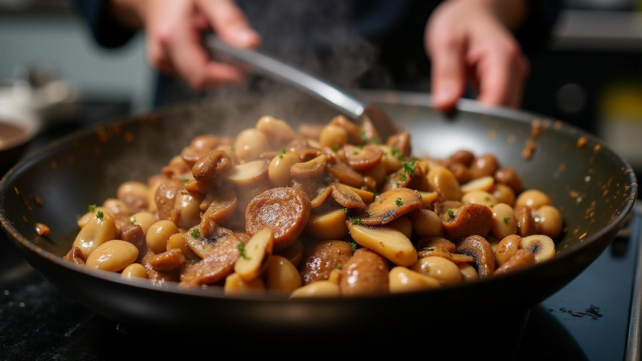 Куриная печень с шампиньонами: простой и вкусный рецепт