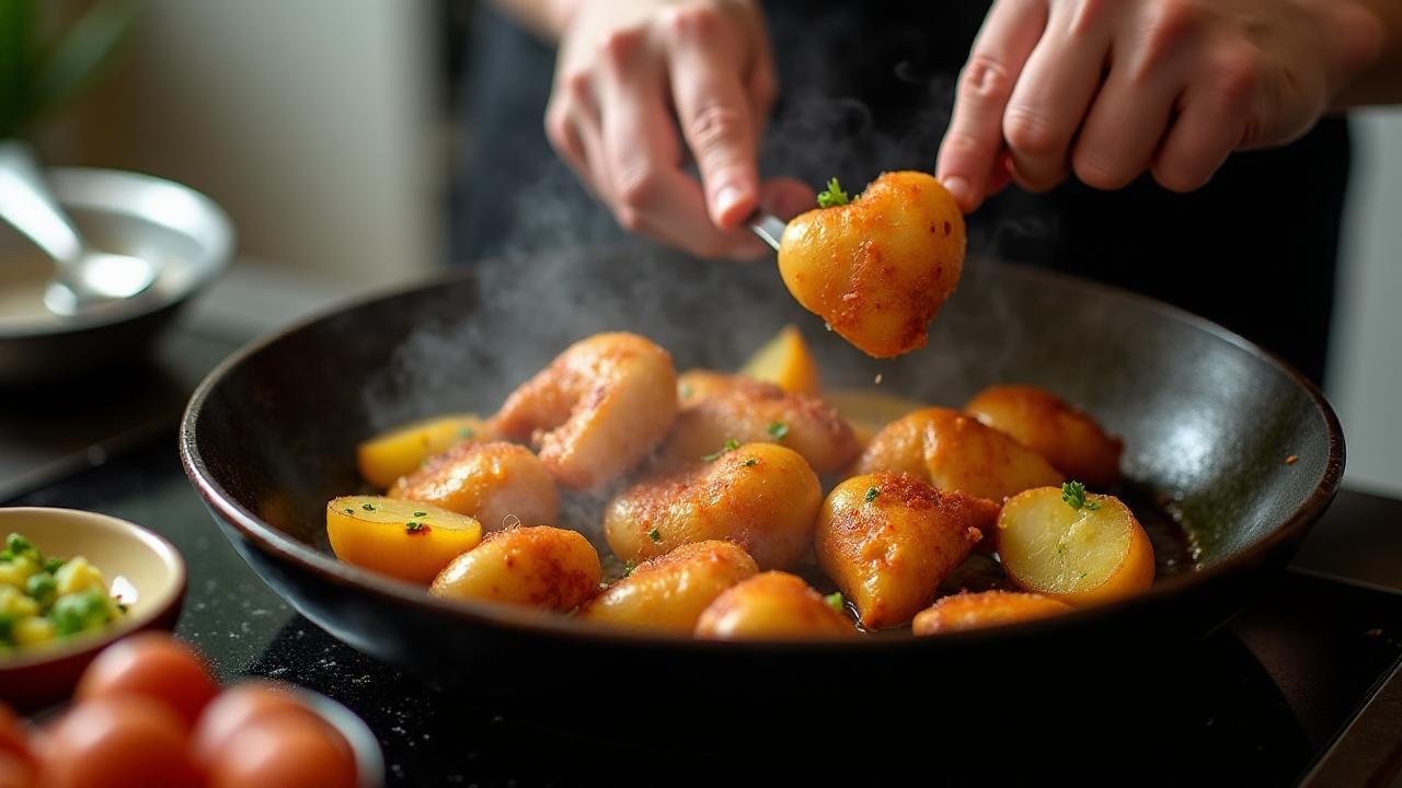 Куриные сердечки с картошкой тушеные: сытное и ароматное блюдо