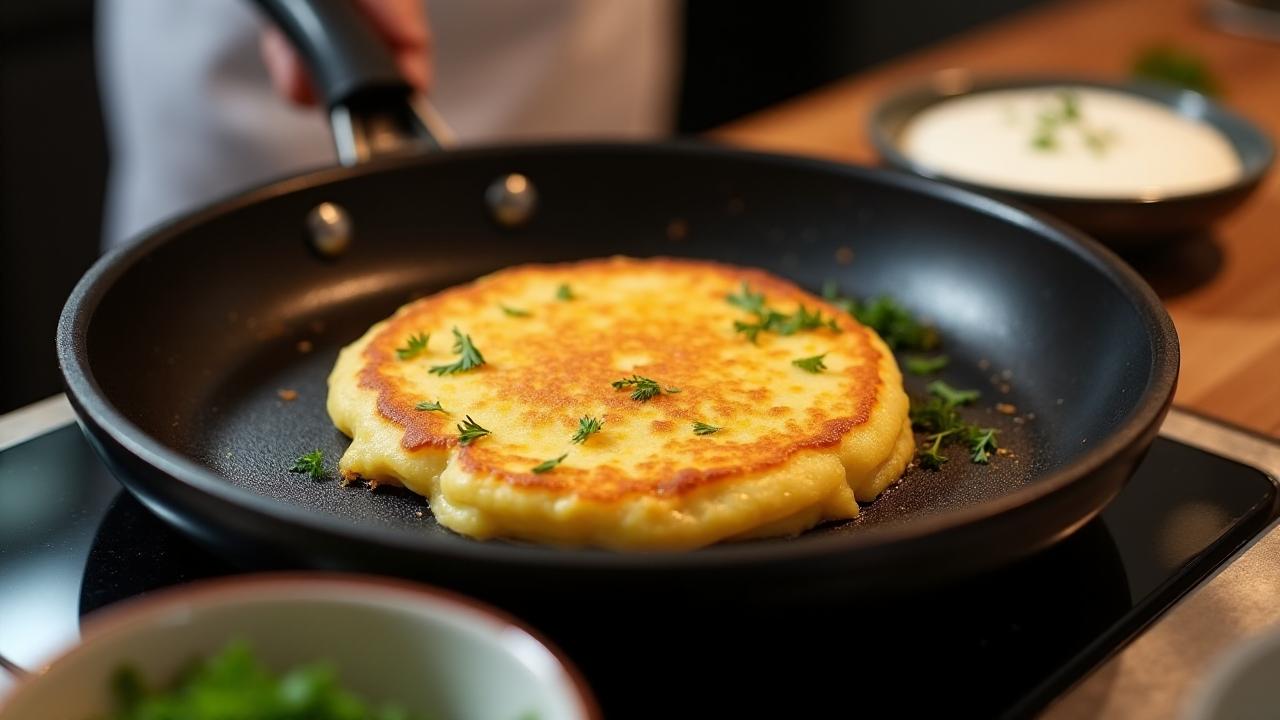 Сырные лепешки на сковороде на сметане: быстрый и вкусный рецепт