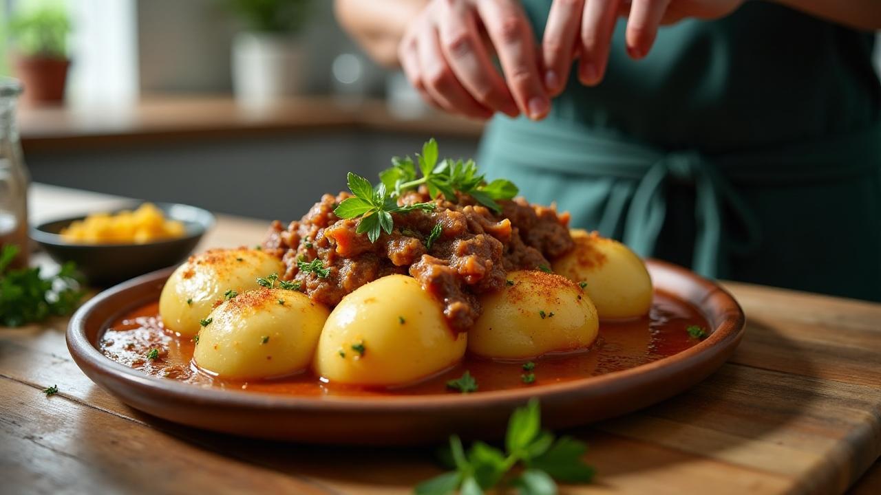 Татарский бэлиш с мясом и картошкой: пошаговый рецепт